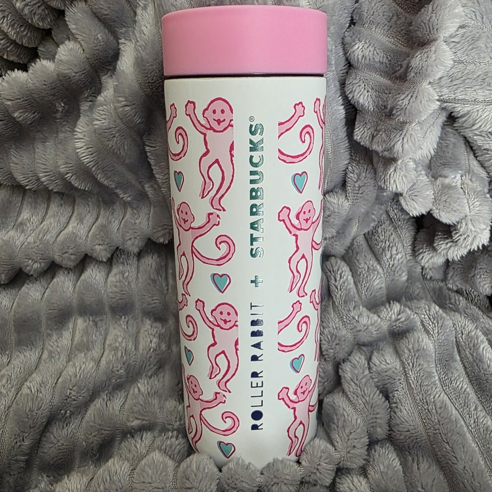 Starbucks Roller Rabbit 16oz Tumbler Holiday‎ Exclusive Cup Tik-Tok Trend NEW